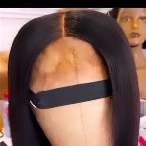 10 inch Peruvian 100% human hair wig